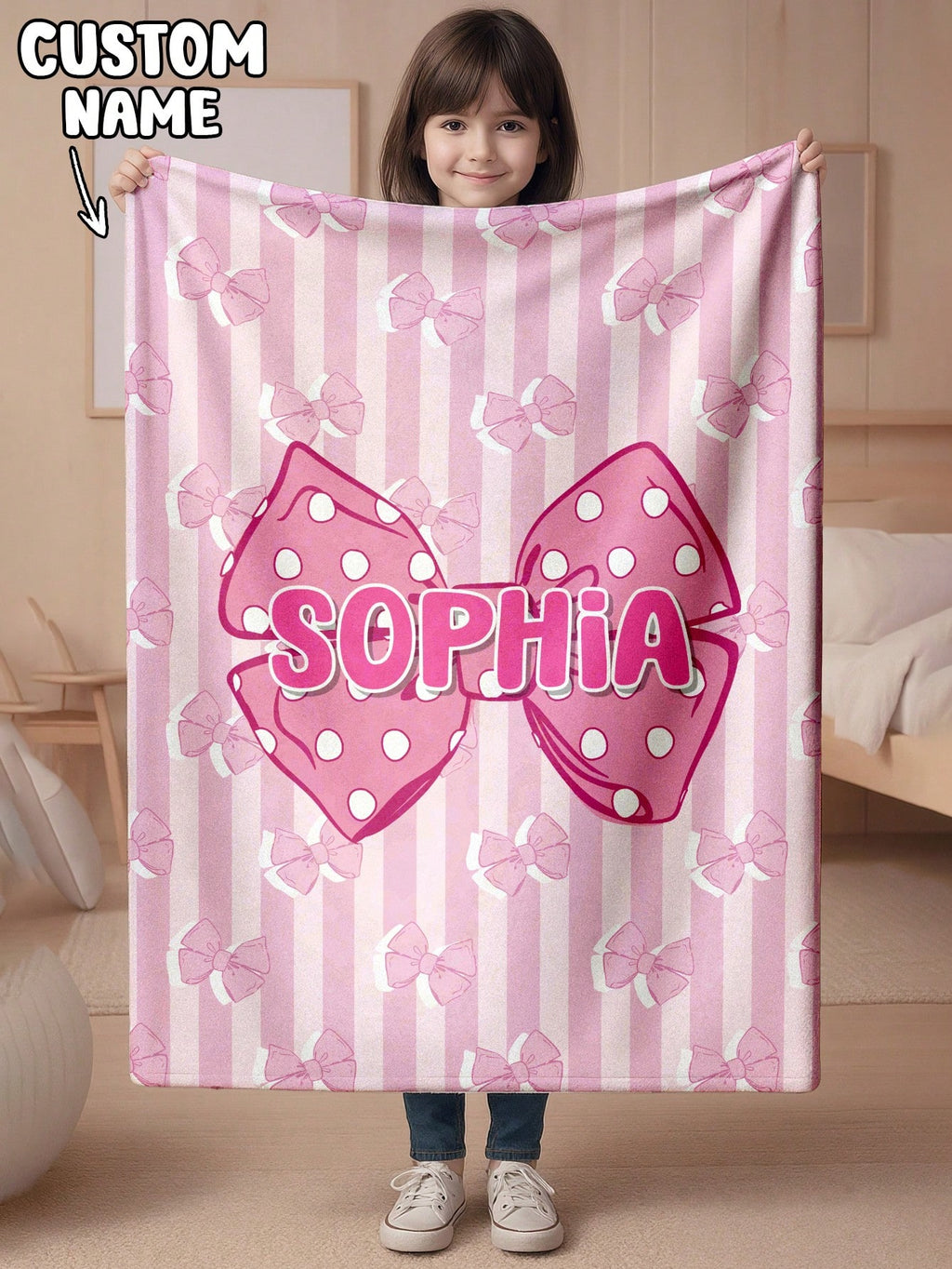 Custom Family Keepsake Blanket - Perfect for Parents