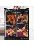 Custom Photo Blanket - Personalized Keepsake for Family Moments