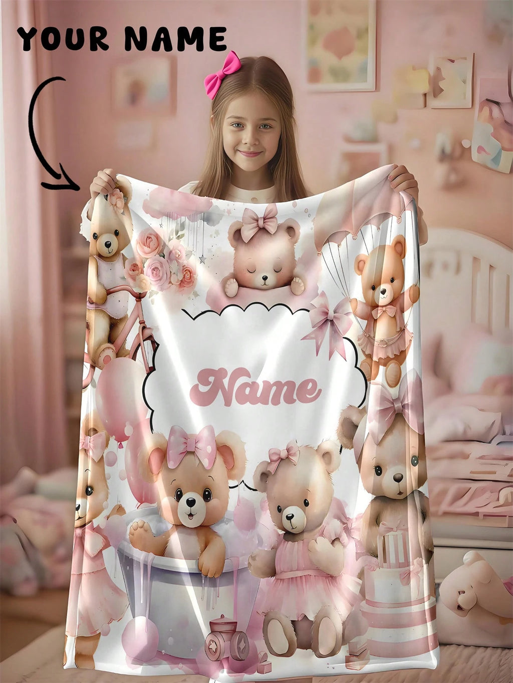 Personalized Baby Memory Blanket - Precious Moments Made Cozy