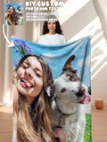 Personalized Child Photo Throw - Designed Around Special Moments
