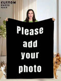 Personalized Family Photo Blanket - Cozy