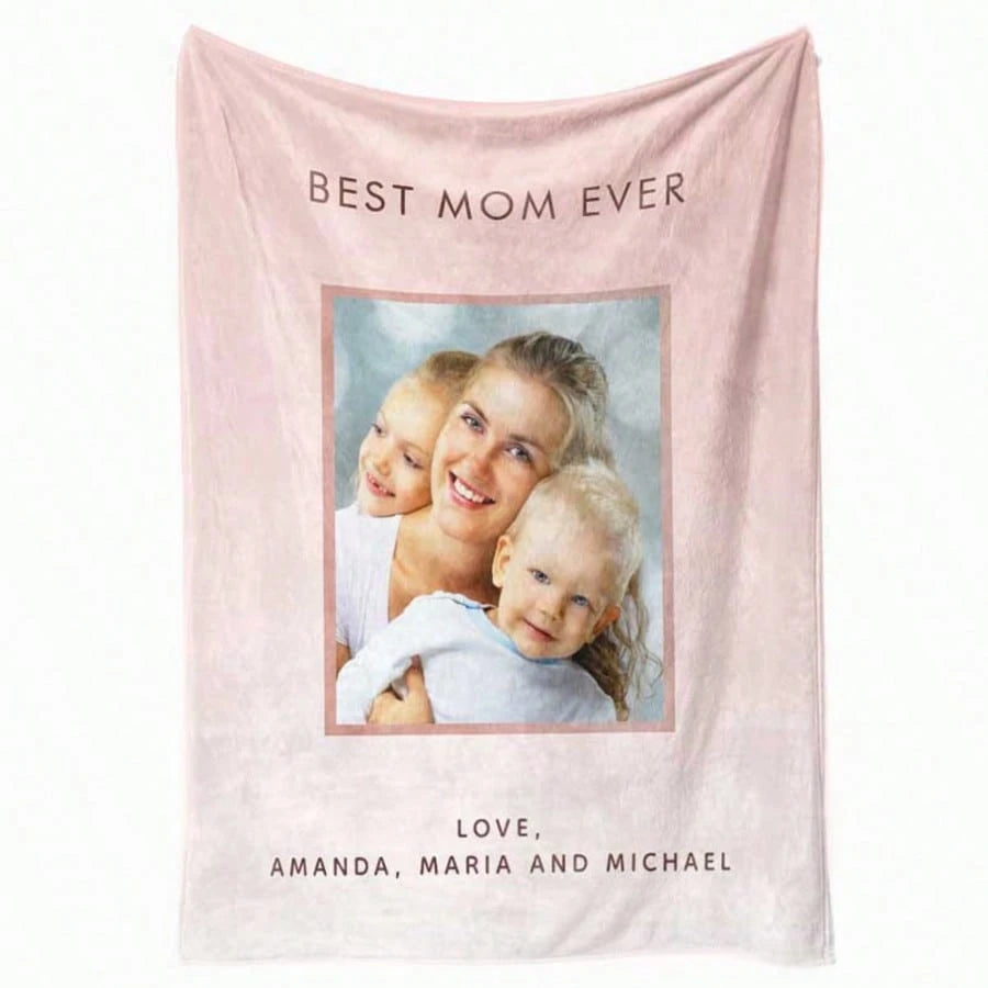 Custom Memory Throw Blanket - Photo Print Home Essential