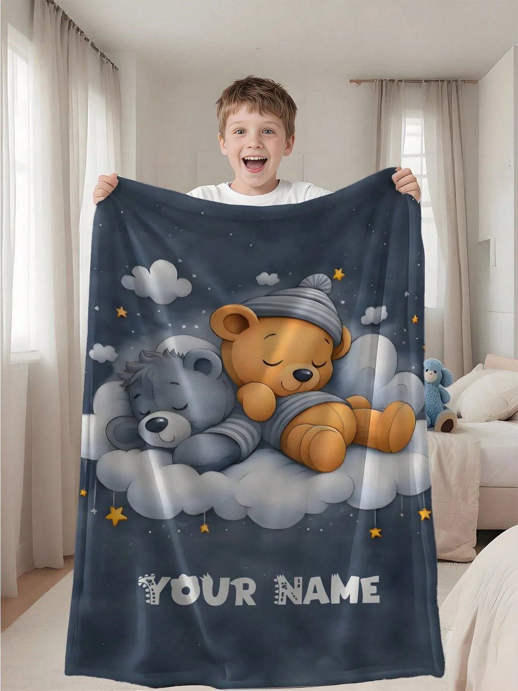 Custom Photo Throw Blanket - Your Favorite Memories, Now Huggable