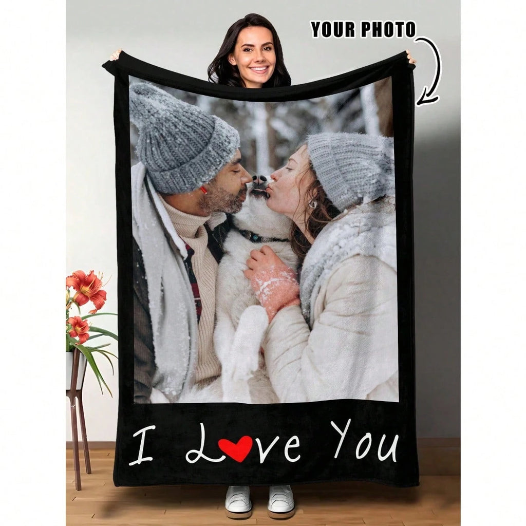Personalized Photo Throw - Meaningful Gift for Any Occasion
