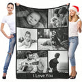Custom Printed Photo Blanket - Home Decor and Comfort