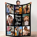 Personalized Photo Comfort Blanket - Soft Flannel Design