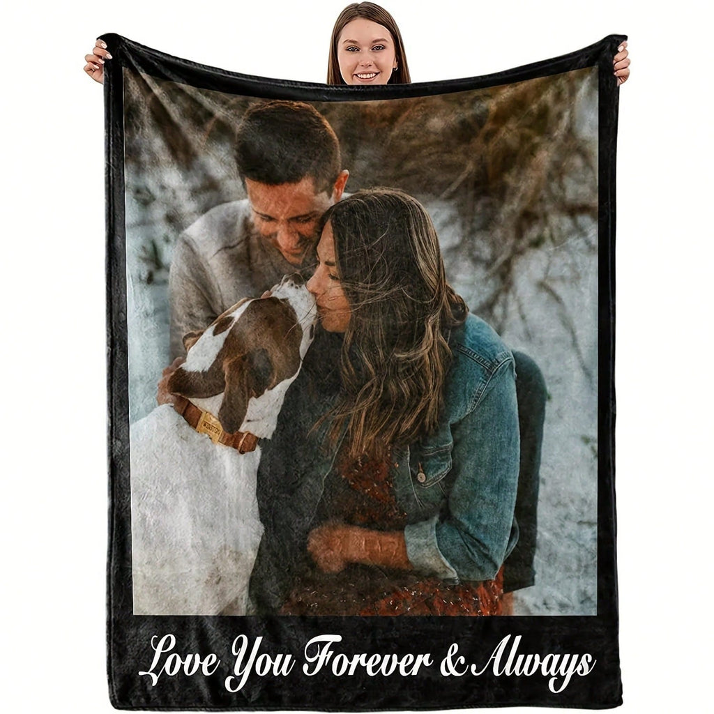Custom Photo Blanket - Personalized Family Memory Gift