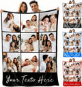 Personalized Photo Home Blanket - Warm Decorative Accent