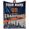 Personalized Vacation Memory Blanket - Custom Picture Gift