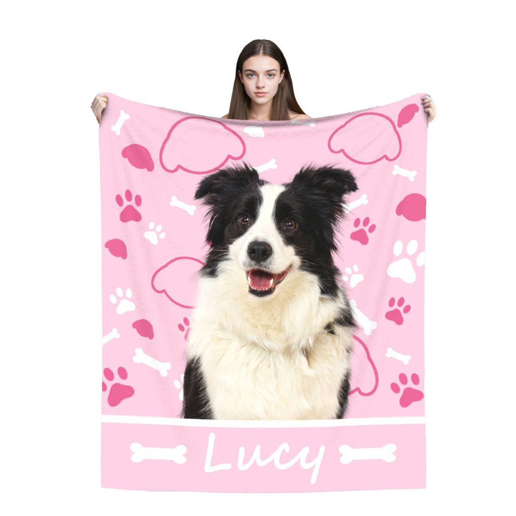 Personalized Love Celebration Blanket - Custom Couple Photo Throw