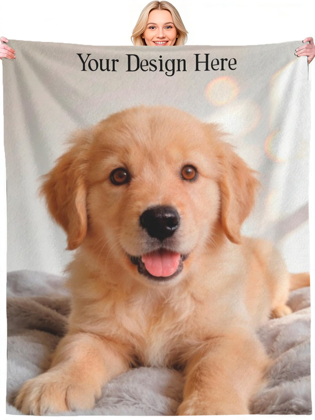 Personalized Mom Keepsake Throw - Custom Photos for Family Love