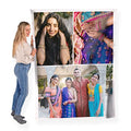 Custom Travel Keepsake Blanket - Personalized Cozy Throw