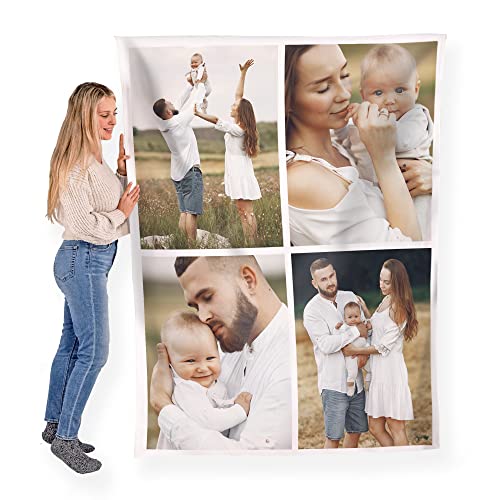 Custom Retirement Comfort Blanket - Personalized Pictures