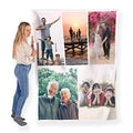 Custom Travel Throw Blanket - Personalized Adventure Photos