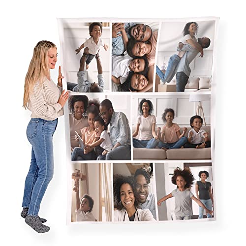Personalized Retirement Throw - Custom Family Memories