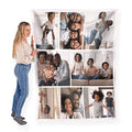 Personalized Retirement Throw - Custom Family Memories
