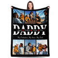 Custom Flannel Photo Throw - Personalized Comfort Gift for Any Occasion