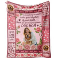 Custom Couple Keepsake Throw Blanket - Personalized Photos and Text Design
