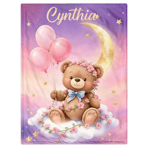 Personalized Warm Fleece Blanket - Custom Photos for Loved Ones