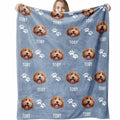 Custom Love Gift Blanket - Personalized Photo Throw for Anniversaries