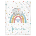 Personalized Home Comfort Throw - Custom Family Keepsake