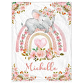 Personalized Family Keepsake Throw - Custom Picture Blanket Gift