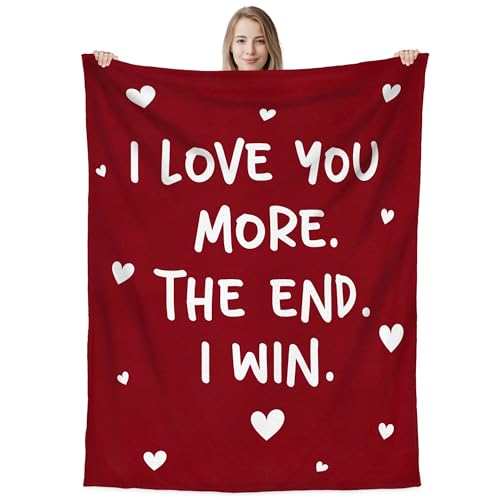 Personalized Photo Throw Blanket - Cozy Fleece Gift for Girlfriend or Boyfriend