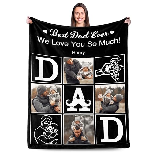 Custom Picture Throw - Personalized Blanket for Family Gatherings