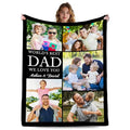 Personalized Flannel Blanket - Custom Picture and Text Design for Everyday Comfort