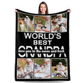 Custom Picture Blanket Gift - Personalized Flannel Throw for Meaningful Moments