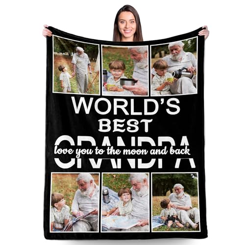 Custom Picture Blanket Gift - Personalized Flannel Throw for Meaningful Moments