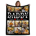 Personalized Family Throw Blanket - Custom Picture Design for Cozy Comfort
