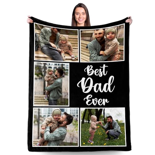 Custom Flannel Blanket with Photo - Personalized Throw for Everyday Use