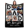 Personalized Photo Blanket Gift - Custom Memory Throw for Family Celebrations