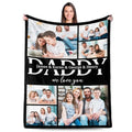 Custom Picture Blanket - Personalized Memory Throw for Family Celebrations