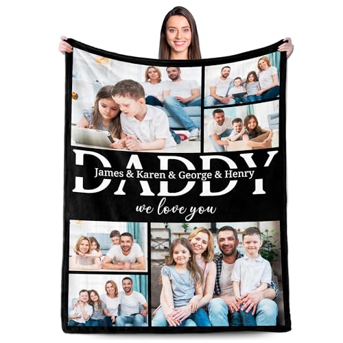 Custom Picture Blanket - Personalized Memory Throw for Family Celebrations