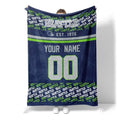 Custom Family Blanket for Mom - Personalized Comfort Throw