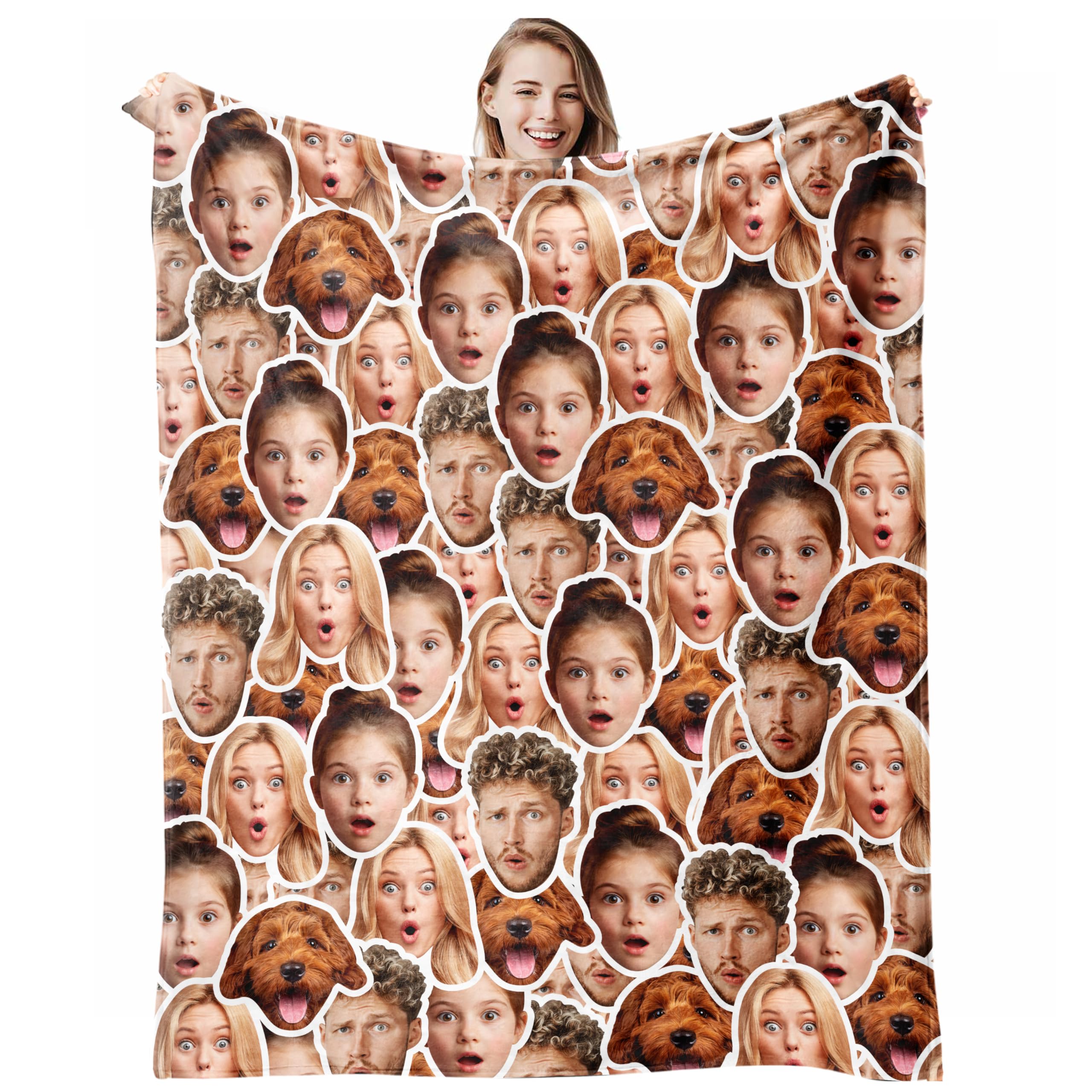 Personalized Cozy Blanket - Custom Photo Design for Daily Comfort