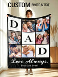 Custom Memory Blanket - Family Keepsake for Everyday Use
