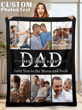 Custom Newborn Blanket - Designed from Precious First Photos
