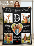 Personalized Blanket Gift - Soft Flannel Memory Throw