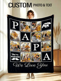 Personalized Picture Blanket - A Gift They'll Talk About
