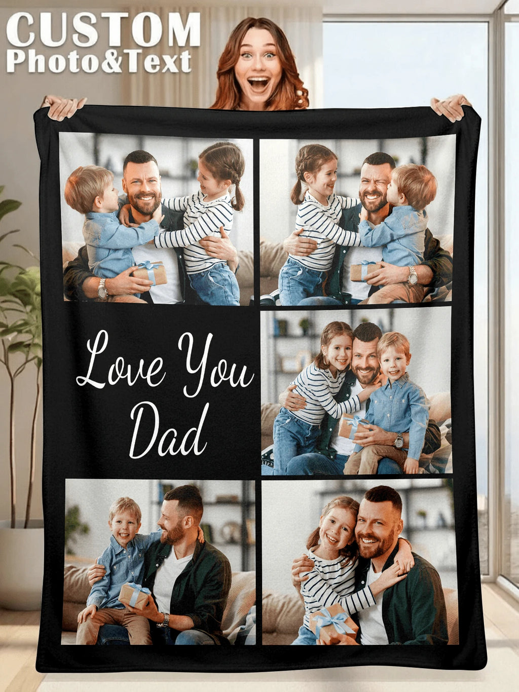 Custom Holiday Blanket - Cozy Comfort with Personal Meaning