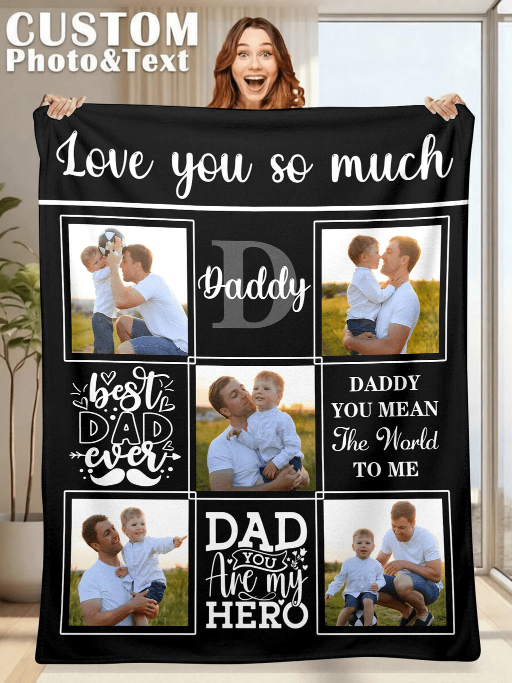 Personalized Family Keepsake Throw - Every Stage Worth Remembering