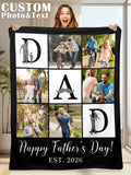 Custom Birthday Photo Blanket - A Gift They'll Remember Forever