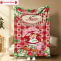 Personalized Comfort Throw - Family Love in Every Stitch