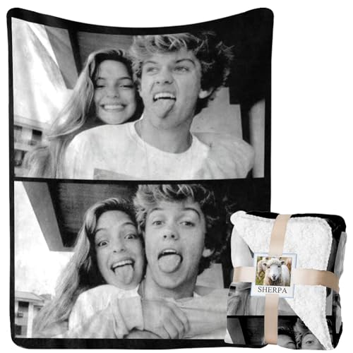 Custom Family Love Blanket - Personalized Photo Throw for Relaxation