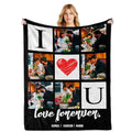 Custom Family Reunion Blanket - Personalized Photo Throw for Gatherings