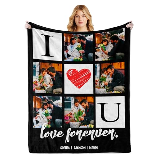 Custom Family Reunion Blanket - Personalized Photo Throw for Gatherings