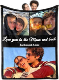 Personalized Couple Celebration Blanket - Custom Romantic Memories